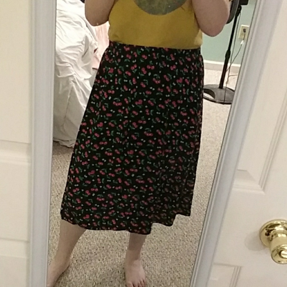 🔵Cherry Skirt